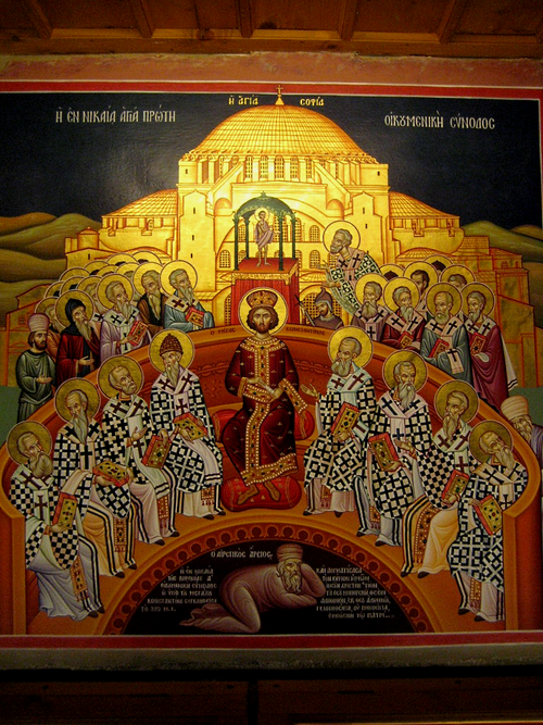 1st Council of Nicaea Icon